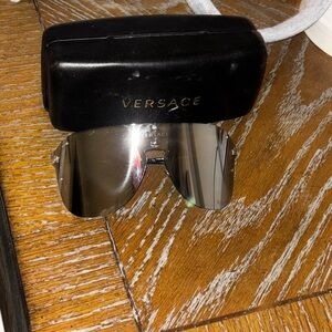 Versace Reflective Silver Sunglasses